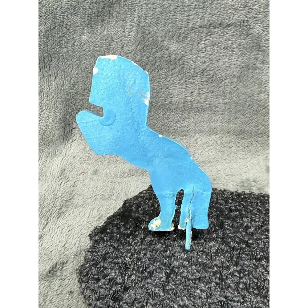 Vintage Plaster Circus Animal Cake Picks Toppers Lot 7 Horse Bear Elephant 1940s